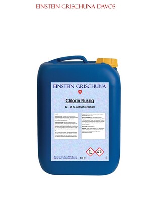 Natriumhypochlorit Chlorin Flüssig 12 x 25 kg