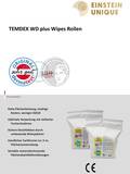 TEMDEX®-WD Plus Wipes-Rollen 504 x 2 Rollen